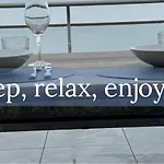 Secret Stay, Wellness Penthouse Studio, Privacy, Seaview, Terras, Sauna Apartment Koksijde