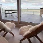 Apartment Secret Stay, Wellness Penthouse Studio, Privacy, Seaview, Terras, Sauna Koksijde